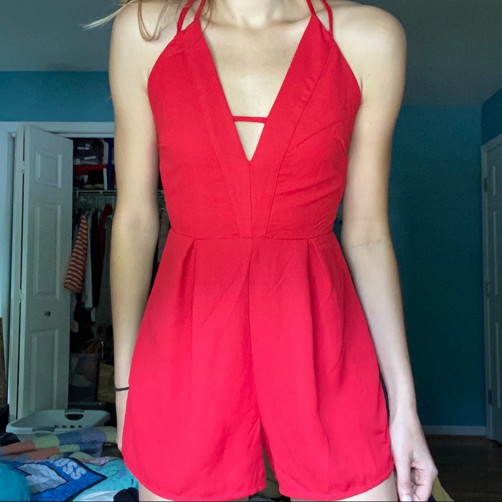 Red Romper